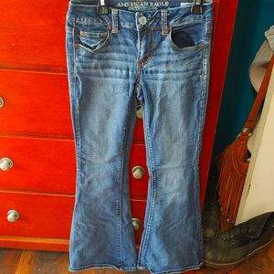 AE boho artist jeans